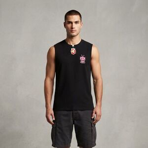 New men's tank top L South Florida hockey & tennis club cotton sleeveless